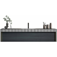 Тумба с раковиной Black&White Universe  U950.1600 160 9501600 подвесная Antique Grey, купить, цена, заказать, магазин, доставка, скидка, промокод, купить, цена, заказать, магазин, доставка, скидка, промокод