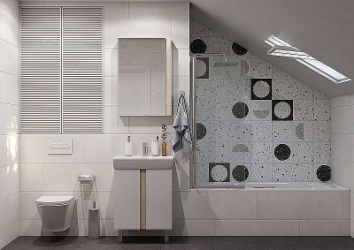 Тумба под раковину Aquaton Кантри 60 1A257401AHB20 Белая глянцевая Дуб верона