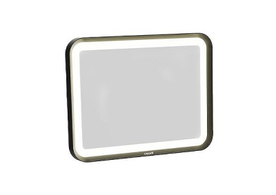 Зеркало Creavit Truva 85 TR4085.01.MSY с подсветкой цвет Черный матовый