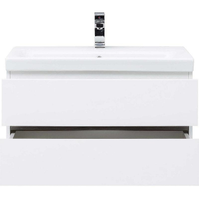 Тумба под раковину Aquanet Беркли 80 254290 подвесная Белый Дуб рошелье