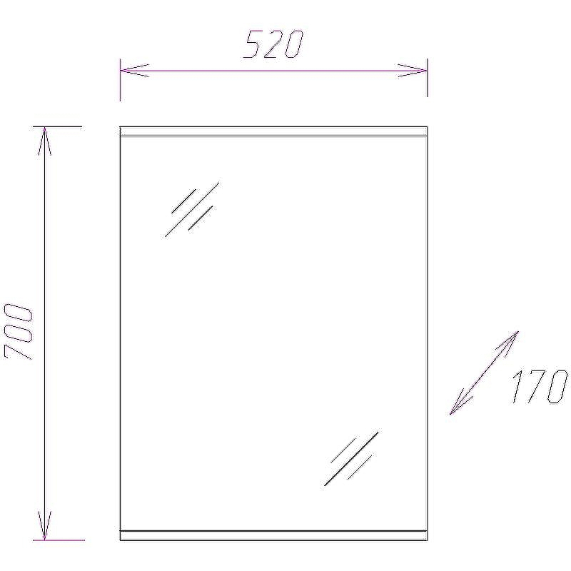Зеркало Onika Крит 52.00 205211 Белое, купить, цена, заказать, магазин, доставка, скидка, промокод, купить, цена, заказать, магазин, доставка, скидка, промокод