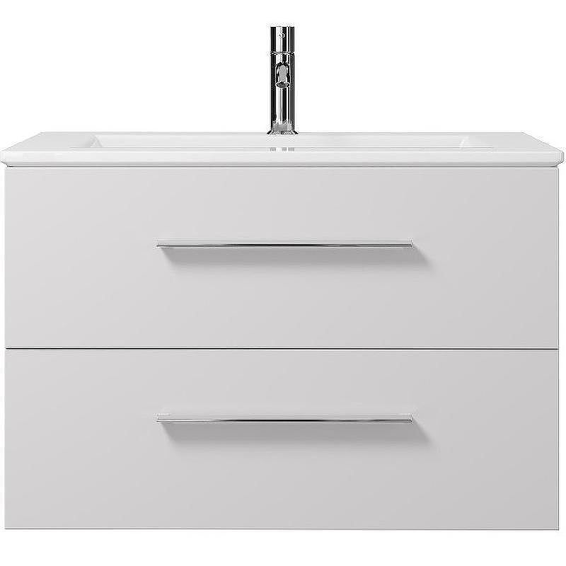 Тумба под раковину Creto Ares 80 10-1113W подвесная Белая, купить, цена, заказать, магазин, доставка, скидка, промокод, купить, цена, заказать, магазин, доставка, скидка, промокод