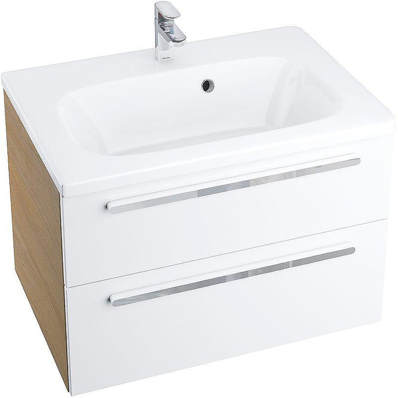 Тумба под раковину Ravak SD Chrome II 70 X000000921 подвесная Капучино Белая, купить, цена, заказать, магазин, доставка, скидка, промокод, купить, цена, заказать, магазин, доставка, скидка, промокод