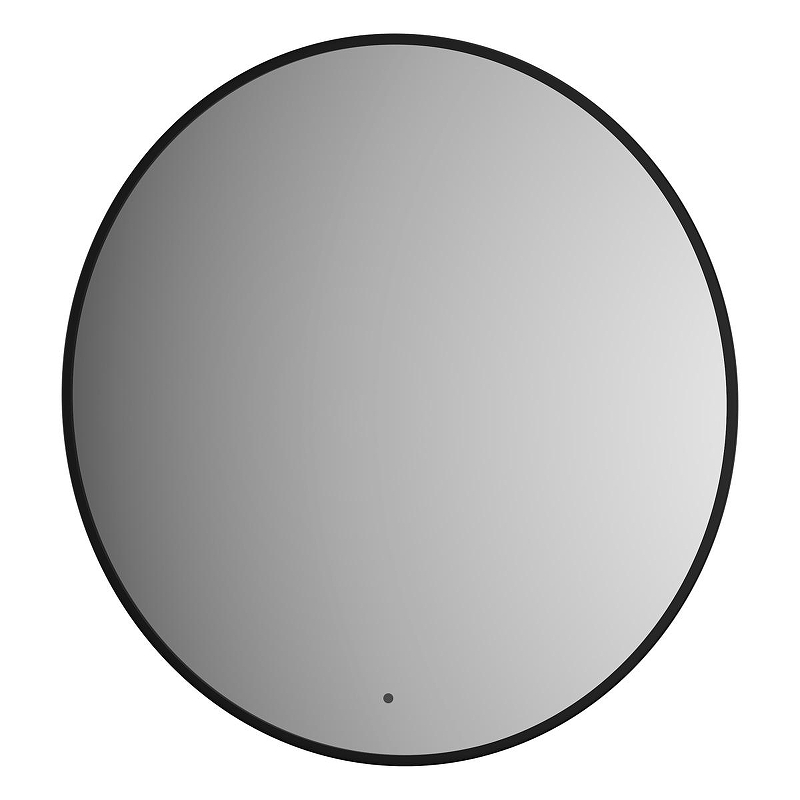 Зеркало Defesto Aura 70х70 DF 2984R с подсветкой 18W-4500K/ИК - выключатель/Нейтральный белый свет/Черная рама, купить, цена, заказать, магазин, доставка, скидка, промокод, купить, цена, заказать, магазин, доставка, скидка, промокод