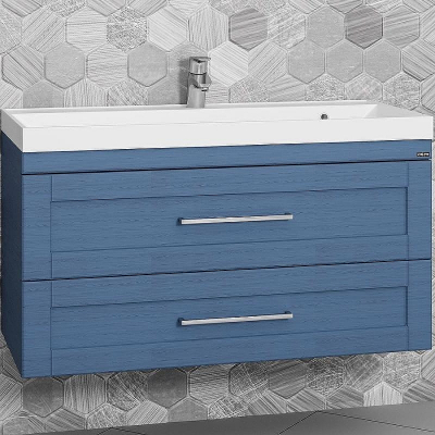 Тумба под раковину СанТа Венера 100 221019 подвесная Дуб адриатика