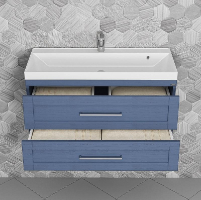 Тумба под раковину СанТа Венера 100 221019 подвесная Дуб адриатика