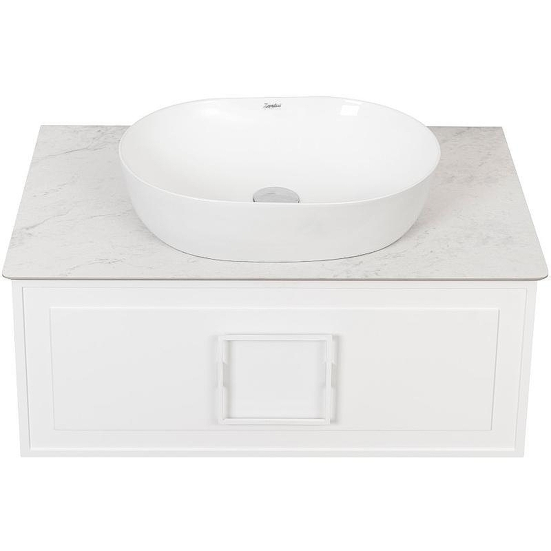 Тумба под раковину La Fenice Cubo 80 FNC-01-CUB-B-80 подвесная Белая матовая, купить, цена, заказать, магазин, доставка, скидка, промокод, купить, цена, заказать, магазин, доставка, скидка, промокод