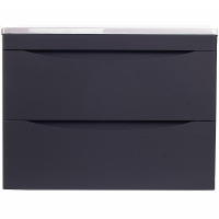 Тумба под раковину Style Line Бергамо 70 СС-00002321 подвесная Черная антискрейч, купить, цена, заказать, магазин, доставка, скидка, промокод, купить, цена, заказать, магазин, доставка, скидка, промокод