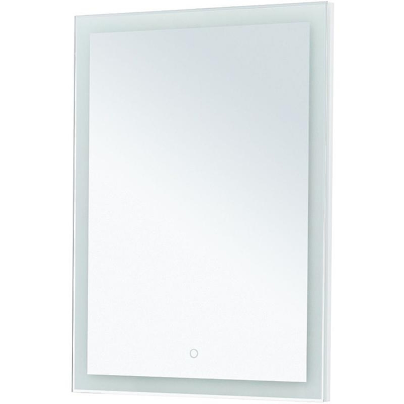 Зеркало Aquanet Гласс 60 274025 с подсветкой Белый глянец с сенсорным выключателем, купить, цена, заказать, магазин, доставка, скидка, промокод, купить, цена, заказать, магазин, доставка, скидка, промокод