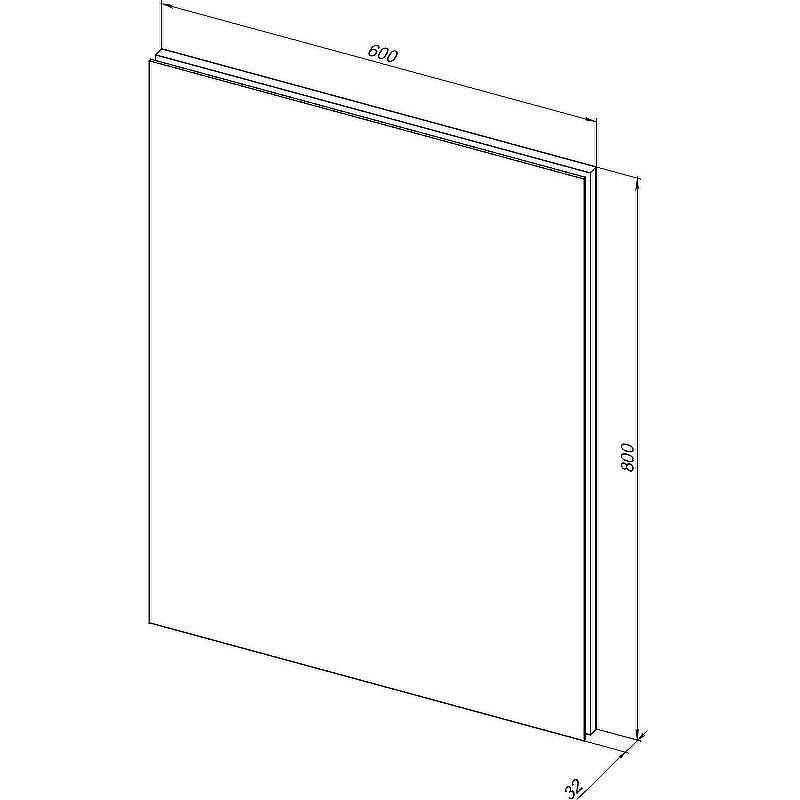 Зеркало Aquanet Гласс 60 274025 с подсветкой Белый глянец с сенсорным выключателем, купить, цена, заказать, магазин, доставка, скидка, промокод, купить, цена, заказать, магазин, доставка, скидка, промокод