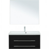 Комплект мебели для ванной Aquanet Верона 90 287640 подвесной Черный матовый, купить, цена, заказать, магазин, доставка, скидка, промокод, купить, цена, заказать, магазин, доставка, скидка, промокод
