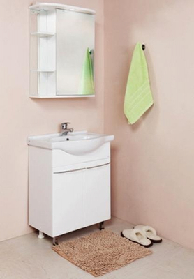 Тумба под раковину Onika Селигер 60 Белая