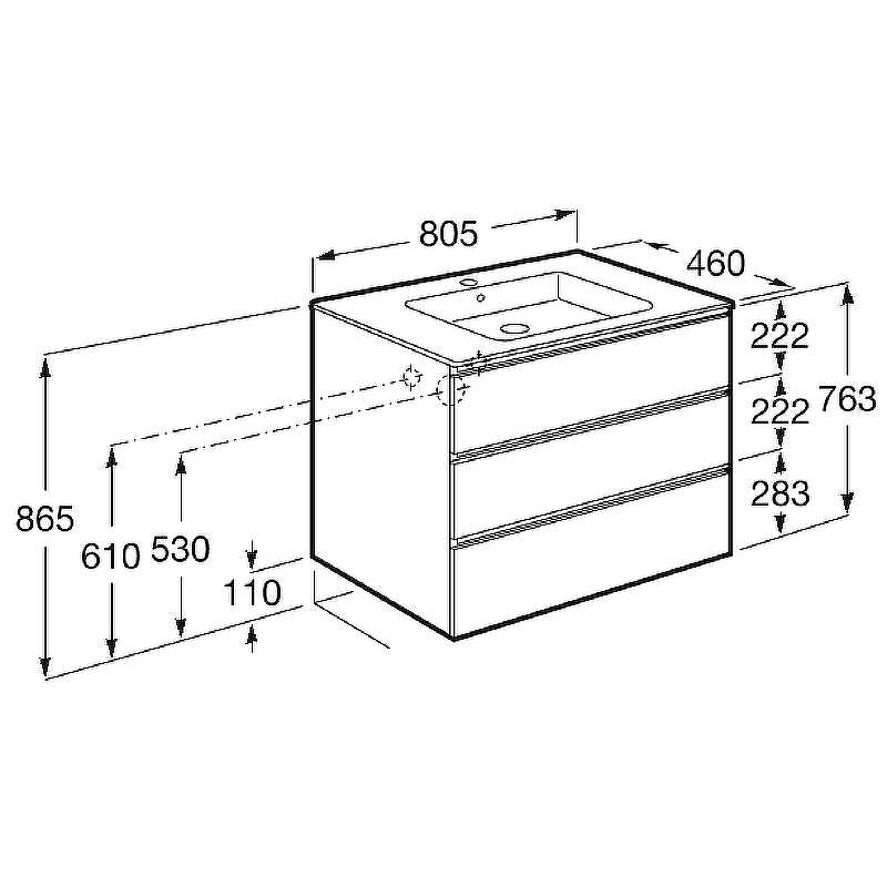 Тумба под раковину Roca The Gap 80 A857406806 подвесная Белый глянец, купить, цена, заказать, магазин, доставка, скидка, промокод, купить, цена, заказать, магазин, доставка, скидка, промокод