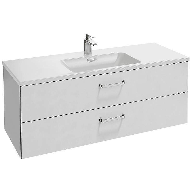 Тумба под раковину Jacob Delafon Vox 120 EB2071-R1-N18 подвесная Белая, купить, цена, заказать, магазин, доставка, скидка, промокод, купить, цена, заказать, магазин, доставка, скидка, промокод