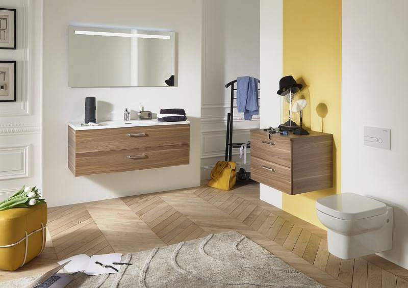 Тумба под раковину Jacob Delafon Vox 120 EB2071-R1-N18 подвесная Белая, купить, цена, заказать, магазин, доставка, скидка, промокод, купить, цена, заказать, магазин, доставка, скидка, промокод