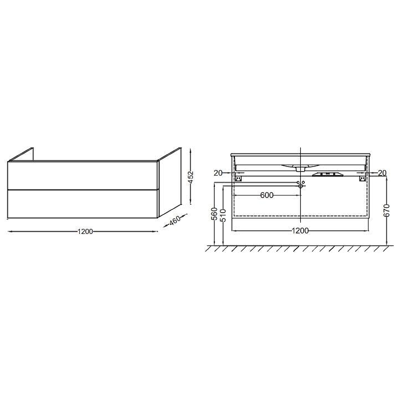 Тумба под раковину Jacob Delafon Vox 120 EB2071-R1-N18 подвесная Белая, купить, цена, заказать, магазин, доставка, скидка, промокод, купить, цена, заказать, магазин, доставка, скидка, промокод