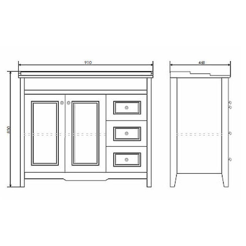 Тумба с раковиной Comforty Тбилиси 90 00003132630 Белая, купить, цена, заказать, магазин, доставка, скидка, промокод, купить, цена, заказать, магазин, доставка, скидка, промокод