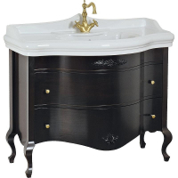 Тумба под раковину Migliore Impero 110 25964 Орех, купить, цена, заказать, магазин, доставка, скидка, промокод, купить, цена, заказать, магазин, доставка, скидка, промокод