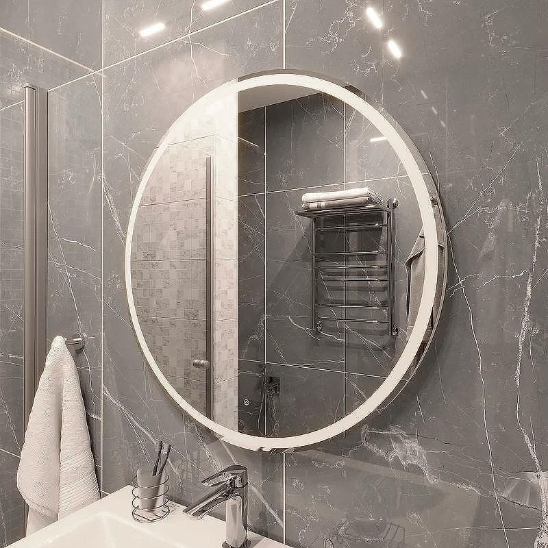 Зеркало DIWO Ростов 80 ЗЛП116 с подсветкой с сенсорным выключателем, купить, цена, заказать, магазин, доставка, скидка, промокод, купить, цена, заказать, магазин, доставка, скидка, промокод