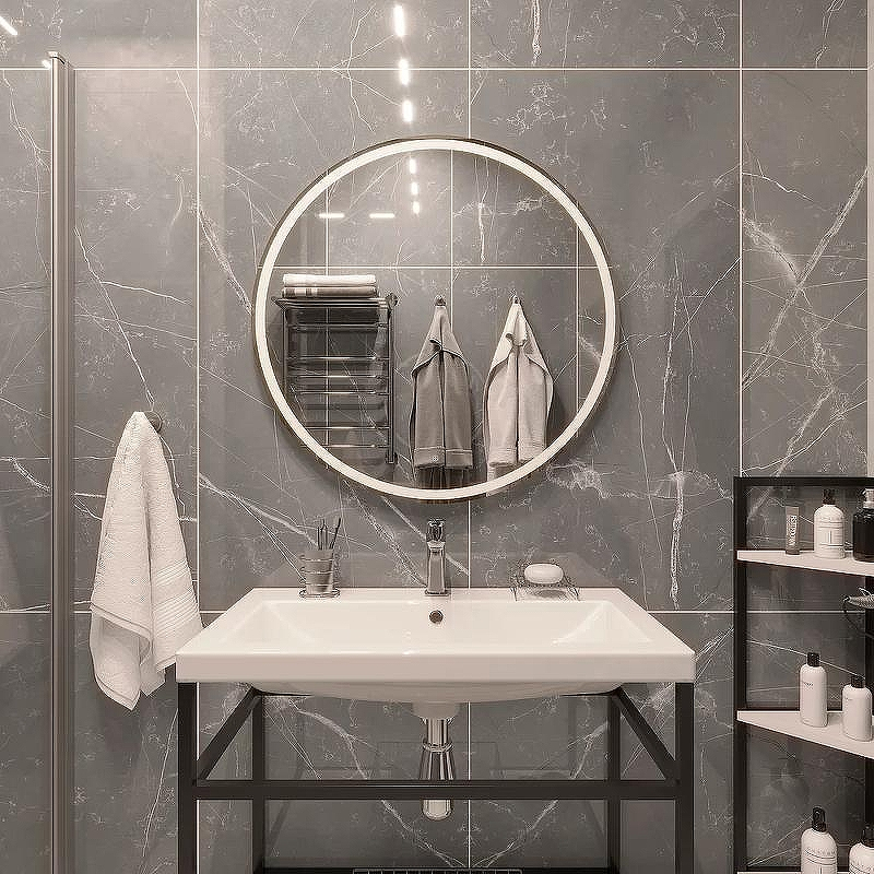 Зеркало DIWO Ростов 80 ЗЛП116 с подсветкой с сенсорным выключателем, купить, цена, заказать, магазин, доставка, скидка, промокод, купить, цена, заказать, магазин, доставка, скидка, промокод