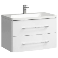 Тумба под раковину Aqwella 5 Stars Neringa 80 NER0108 подвесная Белая, купить, цена, заказать, магазин, доставка, скидка, промокод, купить, цена, заказать, магазин, доставка, скидка, промокод