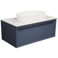 Тумба под раковину La Fenice Elba 100 FNC-01-ELB-BG-100 подвесная Синяя матовая, купить, цена, заказать, магазин, доставка, скидка, промокод, купить, цена, заказать, магазин, доставка, скидка, промокод