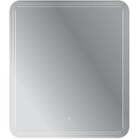 Зеркало Cezares Duet 70 CZR-SPC-DUET-700-800-LED-TCH с подсветкой с лазерной гравировкой и сенсорным выключателем, купить, цена, заказать, магазин, доставка, скидка, промокод, купить, цена, заказать, магазин, доставка, скидка, промокод