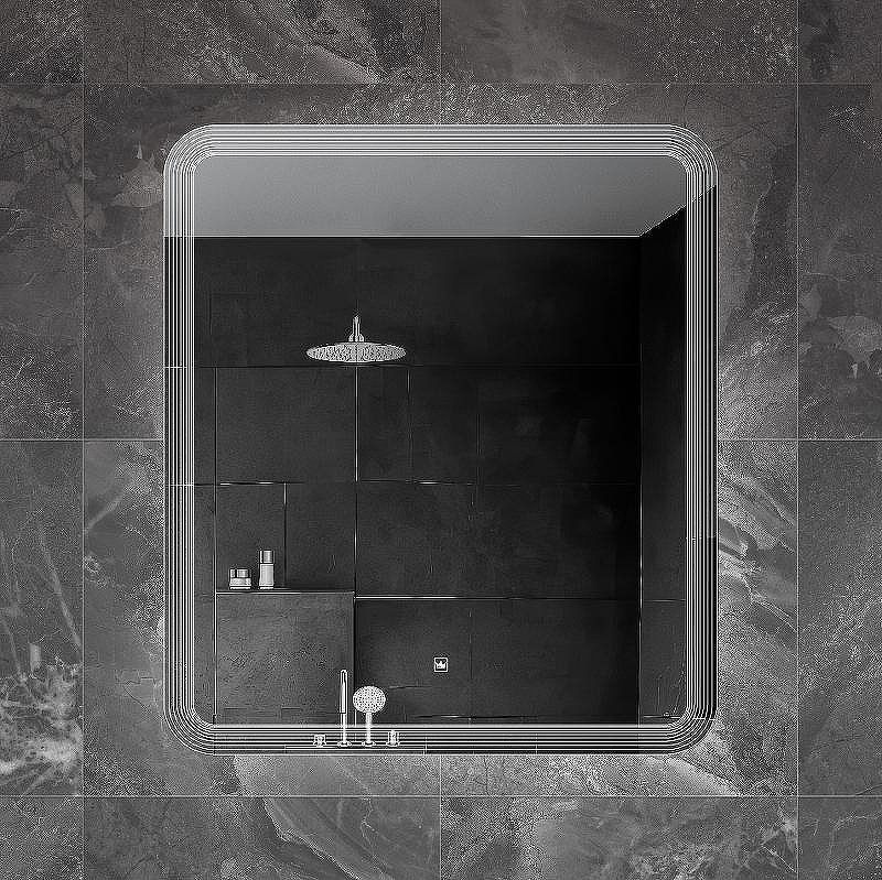 Зеркало Cezares Duet 70 CZR-SPC-DUET-700-800-LED-TCH с подсветкой с лазерной гравировкой и сенсорным выключателем, купить, цена, заказать, магазин, доставка, скидка, промокод, купить, цена, заказать, магазин, доставка, скидка, промокод