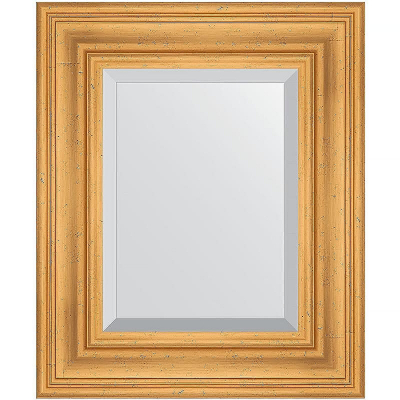 Зеркало Evoform Exclusive 59х49 BY 3366 с фацетом в багетной раме - Травленое золото 99