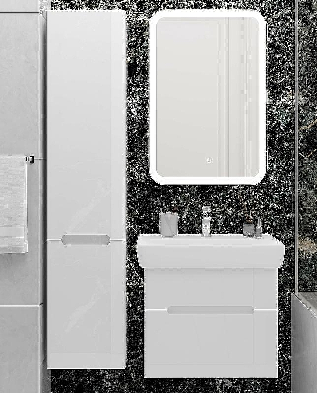 Зеркало Laparet Accord 60 Acc.03.60/W с подсветкой с сенсорным выключателем и подогревом, купить, цена, заказать, магазин, доставка, скидка, промокод, купить, цена, заказать, магазин, доставка, скидка, промокод