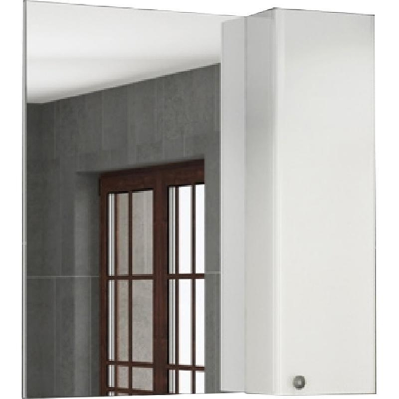 Зеркало со шкафом Comforty Амстердам 75 00004144209 Белый глянец, купить, цена, заказать, магазин, доставка, скидка, промокод, купить, цена, заказать, магазин, доставка, скидка, промокод