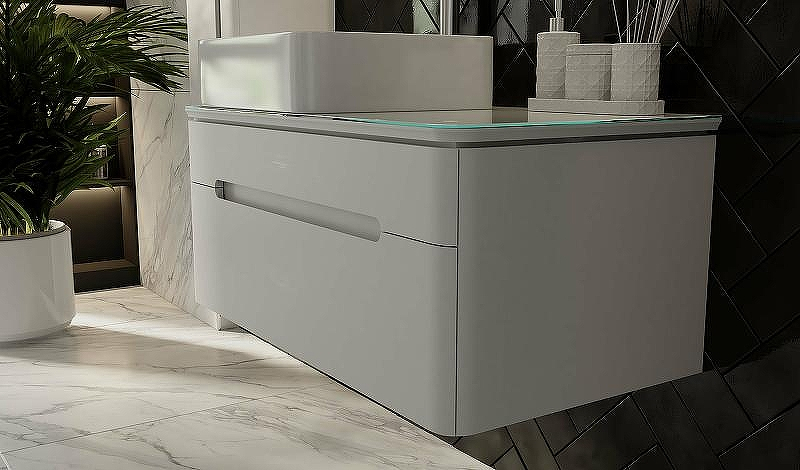 Тумба под раковину Jorno Shine 90 Shi.01.90/P/W подвесная Белый глянец, купить, цена, заказать, магазин, доставка, скидка, промокод, купить, цена, заказать, магазин, доставка, скидка, промокод