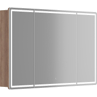 Зеркальный шкаф Sancos Mirror 120 MI120EG с подсветкой Дуб галифакс натуральный, купить, цена, заказать, магазин, доставка, скидка, промокод, купить, цена, заказать, магазин, доставка, скидка, промокод