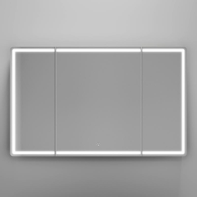 Зеркальный шкаф Sancos Mirror 120 MI120EG с подсветкой Дуб галифакс натуральный