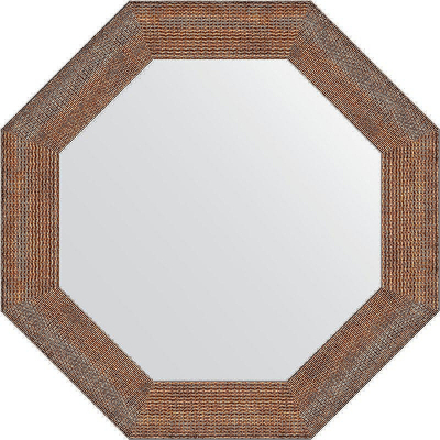 Зеркало Evoform Octagon 67х67 BY 3881 в багетной раме - Медная кольчуга 88