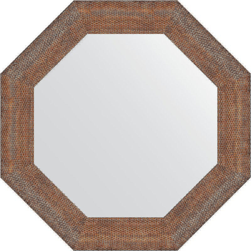 Зеркало Evoform Octagon 67х67 BY 3881 в багетной раме - Медная кольчуга 88, купить, цена, заказать, магазин, доставка, скидка, промокод, купить, цена, заказать, магазин, доставка, скидка, промокод