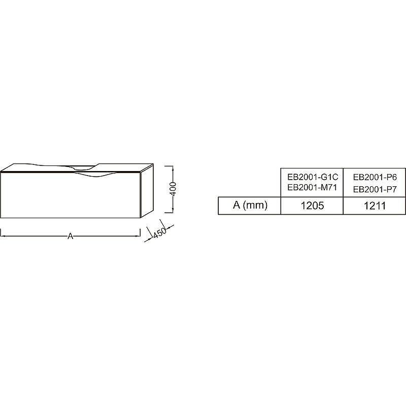 Тумба под раковину Jacob Delafon Stillness 120 EB2001-P7 подвесная Темный дуб, купить, цена, заказать, магазин, доставка, скидка, промокод, купить, цена, заказать, магазин, доставка, скидка, промокод