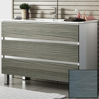 Тумба с раковиной SanVit Авеню-3 120 kavenu3120 с фактурой под дерево Шелк Сталь, купить, цена, заказать, магазин, доставка, скидка, промокод, купить, цена, заказать, магазин, доставка, скидка, промокод