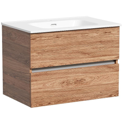 Тумба под раковину Sancos Urban 70 UR70ECH подвесная Дуб чарльстон