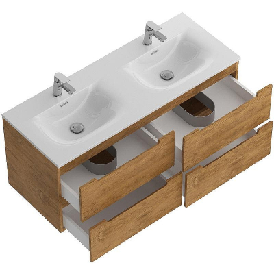 Тумба под раковину BelBagno Etna 120 ETNA-1200-4C-SO-2-RN подвесная Rovere Nature