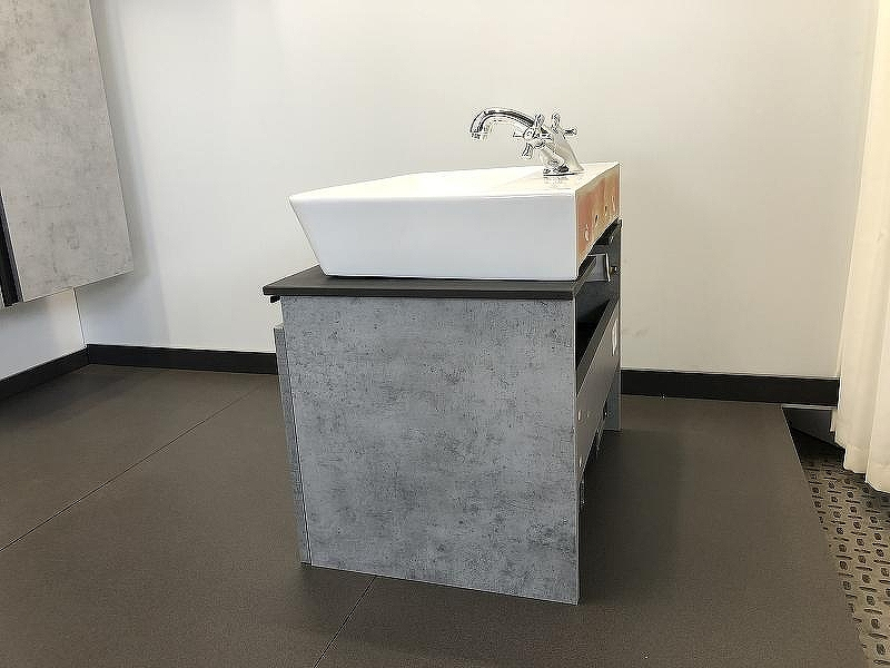 Тумба с раковиной Comforty Эдинбург 60 00-00001928 подвесная Бетон светлый, купить, цена, заказать, магазин, доставка, скидка, промокод, купить, цена, заказать, магазин, доставка, скидка, промокод