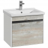 Тумба под раковину Aquaton Капри 60 1A230101KPDA0 подвесная Бетон пайн Белая, купить, цена, заказать, магазин, доставка, скидка, промокод, купить, цена, заказать, магазин, доставка, скидка, промокод