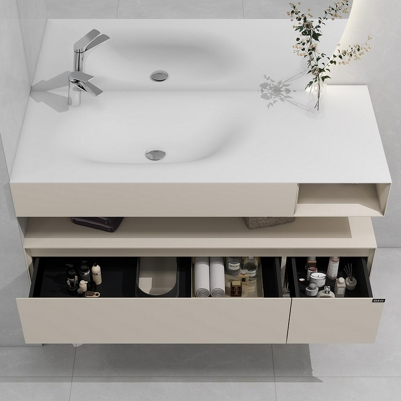 Тумба с раковиной Black&White Universe U955.1200L 120 9551200L подвесная Khaki Matt, купить, цена, заказать, магазин, доставка, скидка, промокод, купить, цена, заказать, магазин, доставка, скидка, промокод