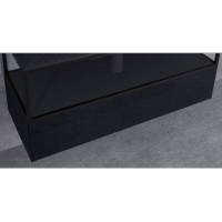 Тумба Cezares Cadro 120 CADRO-120-1C-SO-NR-BLUM подвесная Черная матовая, купить, цена, заказать, магазин, доставка, скидка, промокод, купить, цена, заказать, магазин, доставка, скидка, промокод