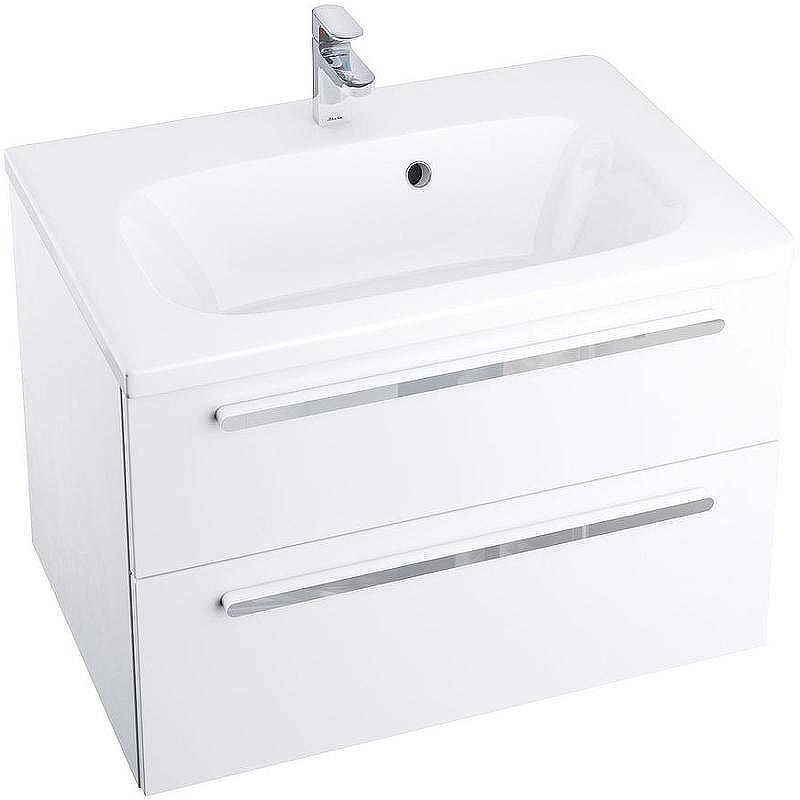 Тумба под раковину Ravak SD Chrome II 80 X000000922 подвесная Белая, купить, цена, заказать, магазин, доставка, скидка, промокод, купить, цена, заказать, магазин, доставка, скидка, промокод