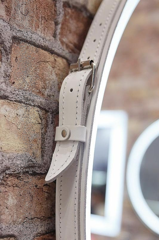 Зеркало Art&Max Milan AM-Mil-1000-DS-F с подсветкой с сенсорным выключателем Белое, купить, цена, заказать, магазин, доставка, скидка, промокод, купить, цена, заказать, магазин, доставка, скидка, промокод