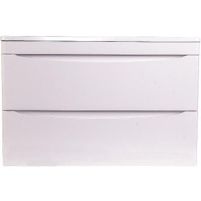 Тумба под раковину Style Line Бергамо 80 СС-00002322 подвесная Белая антискрейч