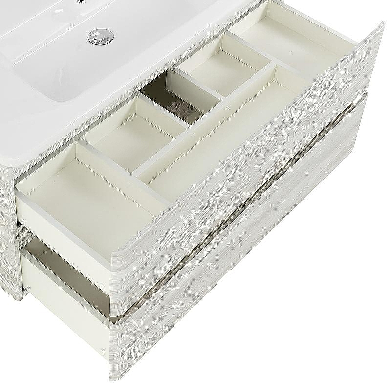 Тумба под раковину BelBagno 105 ALBANO-CER-1050-2C-SO-RVB подвесная Rovere Vintage Bianco, купить, цена, заказать, магазин, доставка, скидка, промокод, купить, цена, заказать, магазин, доставка, скидка, промокод