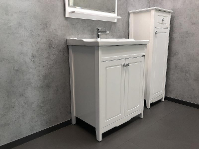 Тумба с раковиной Comforty Тбилиси 70 00003132629 Белая