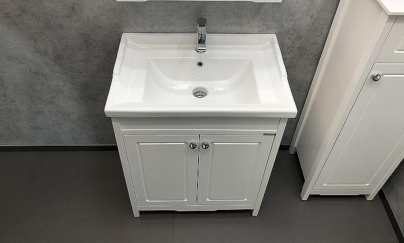 Тумба с раковиной Comforty Тбилиси 70 00003132629 Белая, купить, цена, заказать, магазин, доставка, скидка, промокод, купить, цена, заказать, магазин, доставка, скидка, промокод